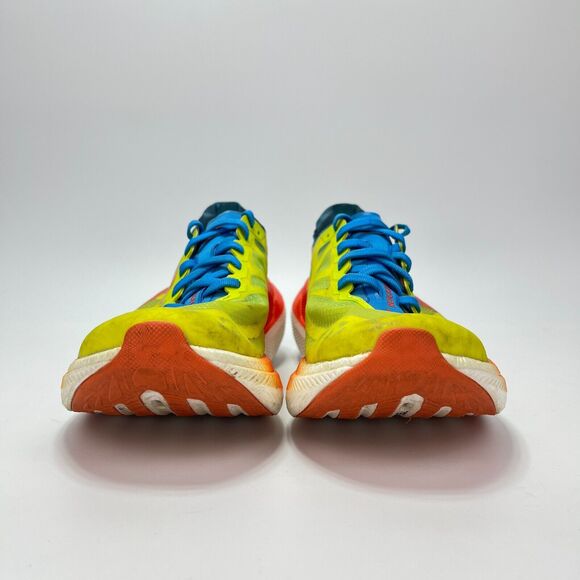 Deckers X Lab Yellow Orange Ombre Athletic Running Shoes Sneaker Women Size 8 - Picture 3 of 9